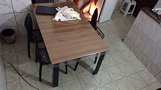 Secretary's ass gets fucked in the meeting room.