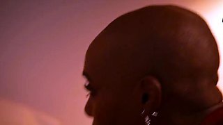 Black stunner gives 2 boys a blowjob