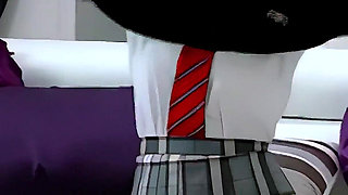 Dressing Schoolgirl Featuring Bryoni-kate