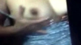 Big-Breasted Filipina Corazon Dula on Webcam