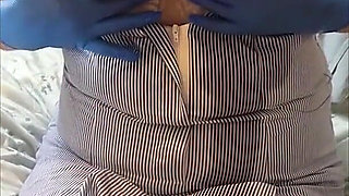 Naughty Nurse Julie - Oiled Tits & Bare Pussy Tease - 002-v-v-4-nurse-boobs