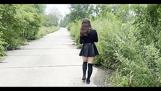 A Stroll Through an Abandoned Part of a Small Town