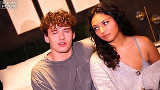 Middle East Big Titty Teen Takes Hot Tiktok Throb Cock