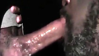 Glory Hole Daddy Blowjob