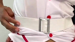Latina Nurse Arrives to Give You a Bedbath