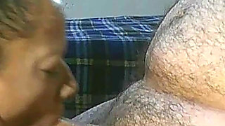 Cougar Cum Swallow - on Her Knees Sucking My Cock