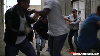 Spicy tart emotional adult scene