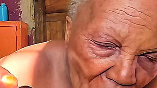 Big Beautiful Busty Granny Wanted to Taste My Cum