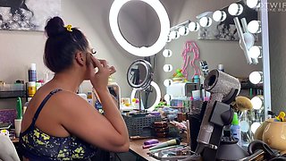 Amateur Russian Brunette on Webcam More webcamgirls