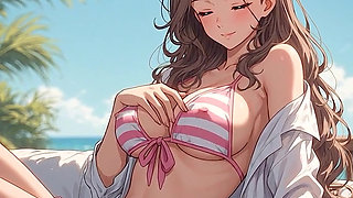 AI Generated Cartoon content, Uncensored video of 18 Year old Anime Girl, 3D Cartoon on closeup by Kiidzy Animates