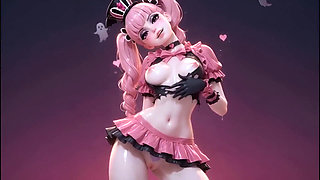 Perona One Piece Hentai Wet and Shiny Compilation NSFW