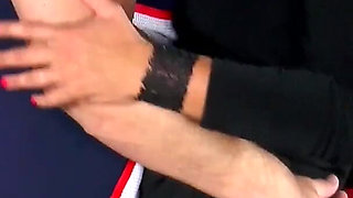 Hot fuck with hot blonde milf at the parking area