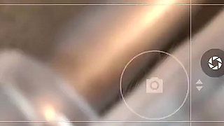 MILF in shower - real phone footage