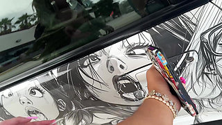 Amateur Outdoor Car Sex Mckala Noelle Meets Goonzila Teddy Tarantino R34