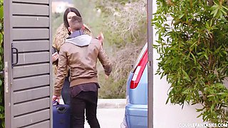 Sharing the maid: Blowjob, Doggy  Cowgirl Porn