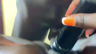 BBC Clit Spanking Till I Squirt