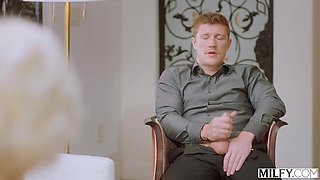 She adores making love with a bit younger guys