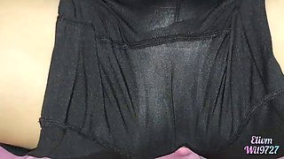 Playing with my pussy and my neighbors hot stepsister