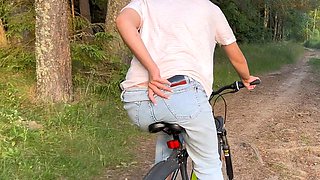 Getting off, public cum walk, fuck mouth