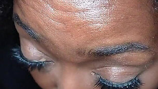 Thick Black Stepsis Dutch Coco Will Give You the Sloppy BJ Your Girlfriend Won't