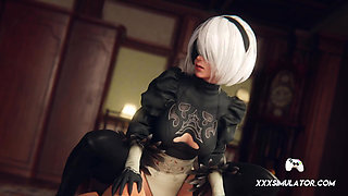 Shadowheart Office Lady Gameplay Animation (4K)