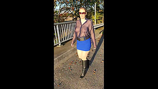 Frivolous Walk Ended with Blowjob