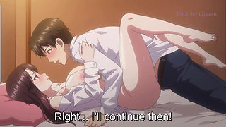 Pussy Licking and Huge Creampie for Hairy Pussy (Hentai Anime)