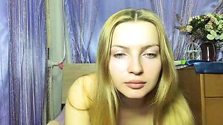 Blonde teen Sierras first erotic masturbation video