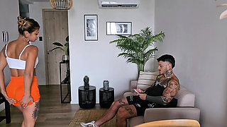 I Fuck My Brother-in-law When My Twin Sister Isn't Around. He Leaves Me Dripping with Semen.