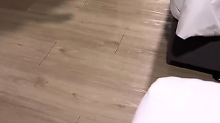 An incredibly beautiful blonde with natural big tits fucked with a new guy, experiencing multi‑orgasms
