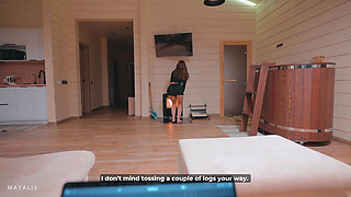 Step Sister Says Yes at Last Sloppy & Rough!