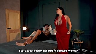 Stepmom Cheers Up StepSon After Breakup - Lina Henao Fucks Thiago Lopez Doggystyle