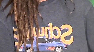 Smoking Fetish Masturbation - Dripping Wet Hairy Pussy