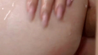 Small teen's ass gets destroyed in Nuru massage