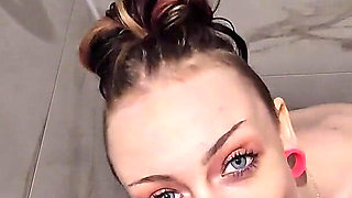 Pissy Blowjob - Goth Toilet Whore