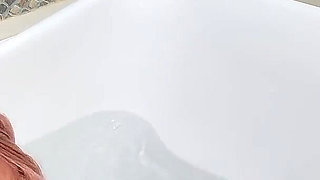 Lonely Filipina Caregiver Takes a Bath Online for Viewers to See