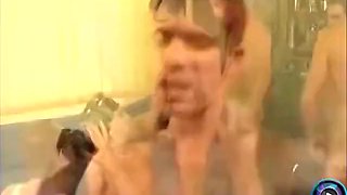 Naughty Chick Dora H Amazing Gangbang With Four Guys