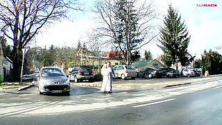 Blonde housewife finally wants to fuck anal