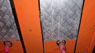 Gloryhole Christmas Gangbang