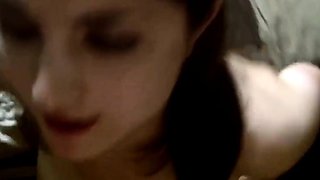 Russian Amateur Facial After Anal