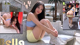 Bella's Solo Tease: From Innocent to Wild Masturbation Play