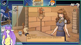 Harry potter games, college rules, hermione