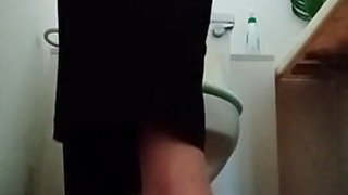 Daily Life of a Married Woman: Holding Her Ground in the Bathroom