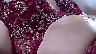 Married Insurance Saleswoman in Beautiful Lingerie Gets Soiled with Saliva and Semen as Reward. Chapter.1