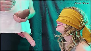 Ice Cream Taste Game. My Stepsister Swallows My Cum- Sheila Moore
