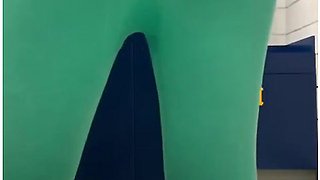 I Just Got My Period While At Work Today, Tampon Insertion, Removal & Menstrual Pissing Compilation