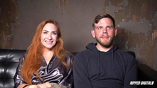 Bondage Redhead Sophia Locke Giggles During Quality Assurance