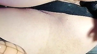 Stretching with Beads After Plug & Clit Vib Finish