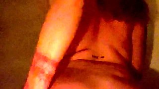 Big boobs milf masturbates with her dildo