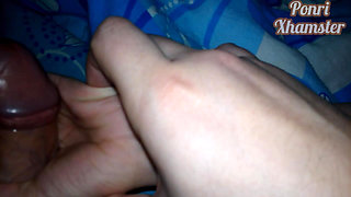 Stepsister's Hand Secretly Helps Me Cum 2 Times